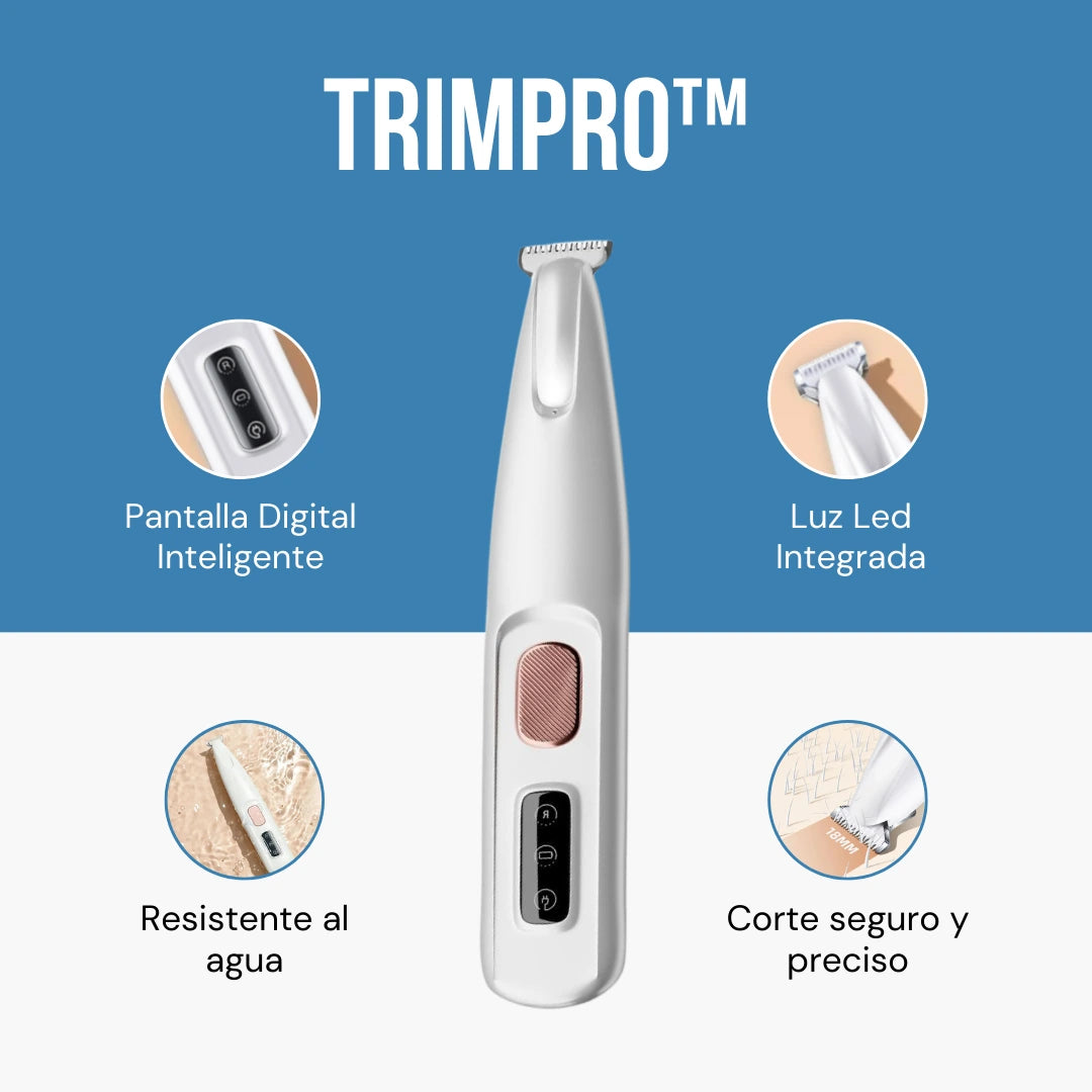 TRIMPRO™-Cortador de Pelo Silencioso para Mascotas